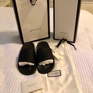 NEW with box Gucci Slides